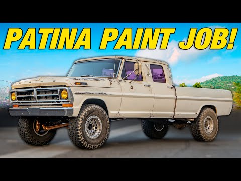 Giving The CREW CAB a COMPLETE Patina Makeover!