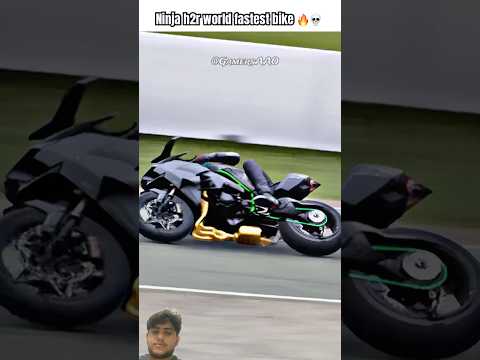 Ninja h2r world fastest bike 🔥💀 #automobile #race #smartphone #rider #kawasaki10r #shortsfeed 💀🔥