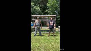 Getting hit with thumbtack gloves pt 2 ( WWE GUNTHER  STYLE )