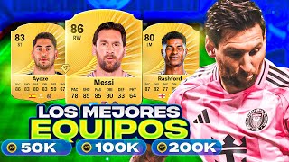EL MEJOR EQUIPO POR 50K, 100K Y 200K DE EA FC 26 !!