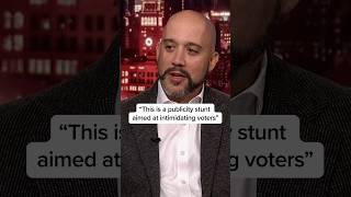 'This is a publicity stunt aimed at intimidating voters'