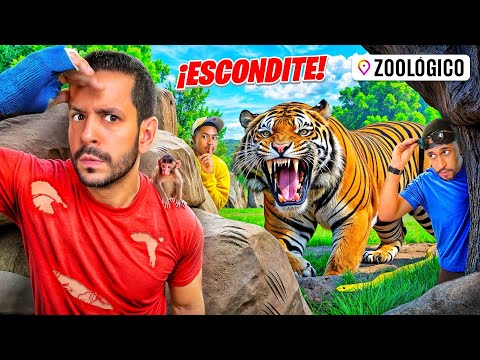 ¡JUGAMOS al ESCONDITE EXTREMO en el ZOOLÓGICO!