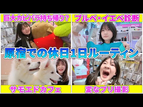 ブルベ・イエベ診断など…まりちゃん原宿での休日1日ルーティン【Vlog】 - はねまりチャンネル