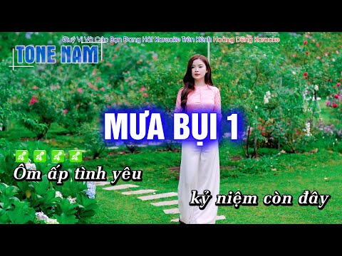 Karaoke Mưa Bụi 1 (Tone Nam) Beat Công Tuấn cực hay – Hoàng Dũng Karaoke