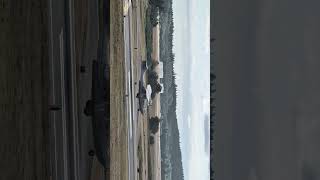 PBY Catalina taking off from Whidbey Island Naval base in Washington State #fyp #catalina #warbird