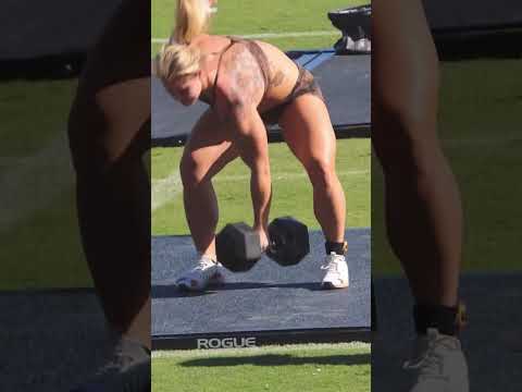 Woman's Dani Elle Crossfit Athlete Games #shorts