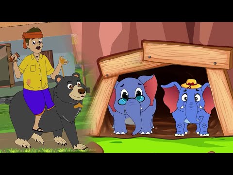 Kalu Madari Aaya + Ek Mota Hathi  | कालू मदारी आया + एक मोटा हाथी | Hindi Kids Rhymes & Song