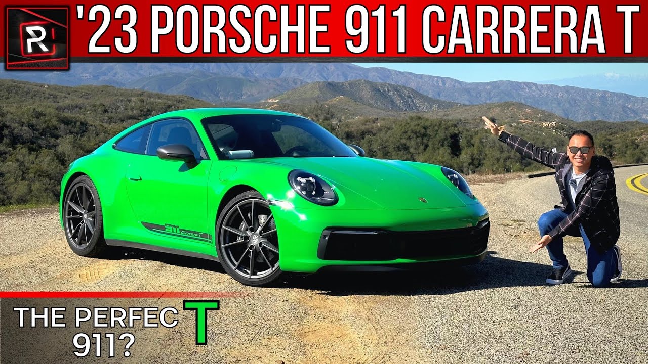 The 2023 Porsche 911 Carrera T Manual Is A Perfectly Balanced Purist Sports Car