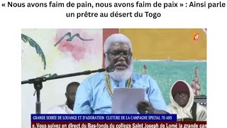 Alternance: Le coup de gueule du père Séverin Gakpe sur la situation socio-politique au Togo