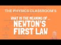 Exploring Newton's First Law and Inertia