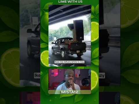 Perfect Landing: Couch Falls Off Truck Without Breaking