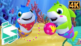 Çocuk Şarkıları Derlemesi | Five Little Sharks & Eğitici Şarkılar