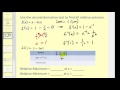 Understanding the Second Derivative Test