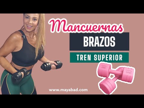 Los MEJORES  ejercicios para TONIFICAR BRAZOS Y TREN SUPERIOR - video 1661 may abad