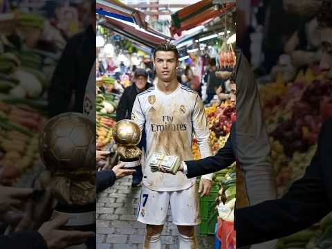 “Ronaldo sold his Ballon d’Or to repair his swimming pool.” #messiandronaldo #messi #ronado #foot