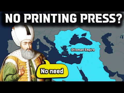 Why Ottomans waited for the printing press for 300 years?