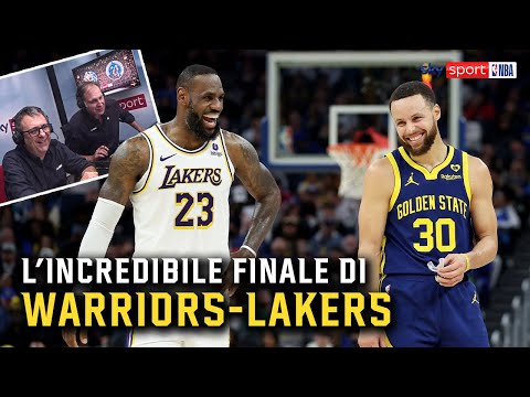 NBA, Golden State Warriors -  L.A. Lakers: l'incredibile finale (Tranquillo-Pessina)