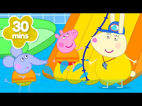 ¡El circuito de agua hinchable gigante! 💦 | Los cuentos de Peppa la Cerdita