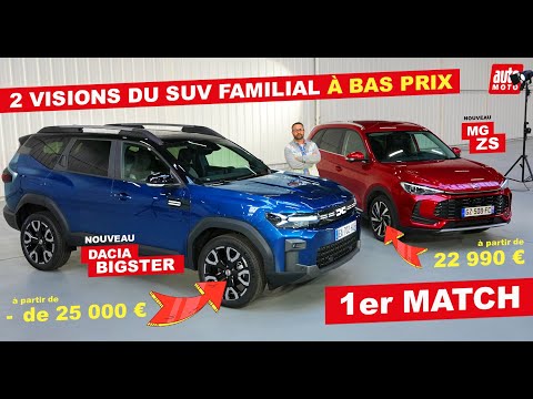 Dacia Bigster vs MG ZS : PANIQUE chez les SUV familiaux !