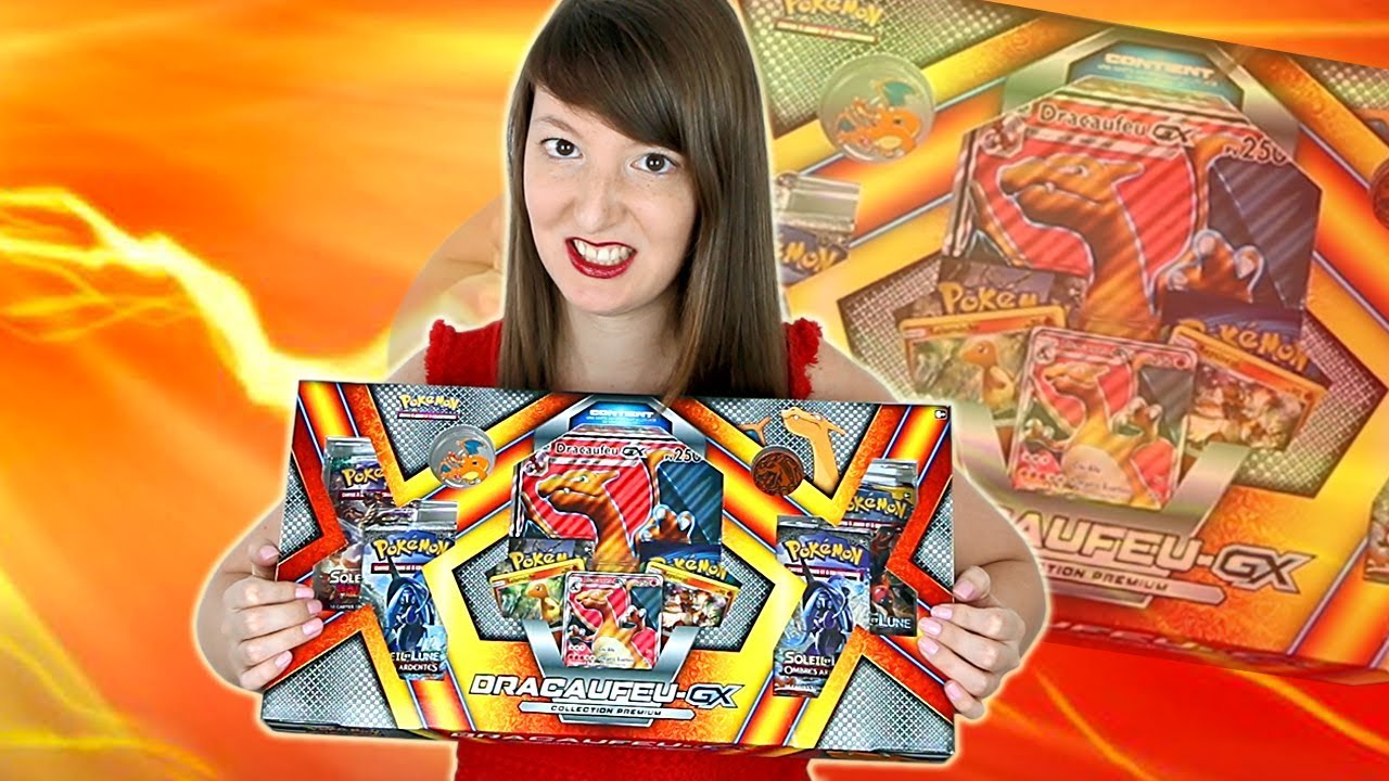DES ÉCLAIRS PARMI LES FLAMMES | Ouverture du Coffret Pokémon Dracaufeu GX