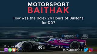 How was the Rolex 24 Hours of Daytona for DD?