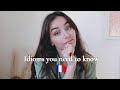 Essential French Idioms for Everyday Conversations