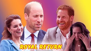 Meghan SHOCKED & WORRIED about Catherine & William's SURPRISE MESSAGE to Harry Amid Royal Crisis