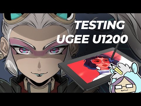 Looking for a Budget Drawing Monitor? Trying out the UGEE U1200 Drawing monitor