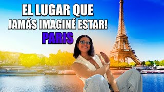No lo puedo creer que llegué a la torre EIFFEL 