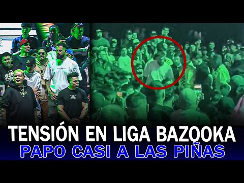 PAPO MC INCREPÓ a un HATER en LIGA BAZOOKA