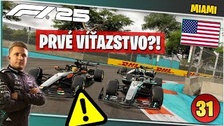 Šialený záver v Miami – podarí sa mi to? | F1 25 Career Mode #31