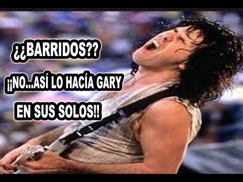 POR QUÉ GARY MOORE NUNCA USABA BARRIDO NI SWEEP ARPEGIO en sus solos más veloces!!