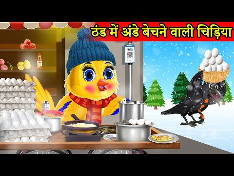 Egg बेचने वाली चिड़िया |tuntuni chidiya cartoon tv |new cartoon chidiya| चिड़िया वाला हिंदी कार्टून