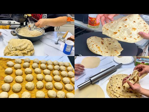 Después de Ver Este Video, Aprenderás a Hacer Tortillas de Harina Suaves, Fáciles y Deliciosas