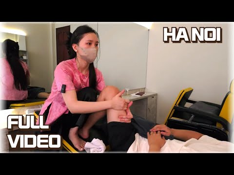 8-11. 조용한 하노이 골목에서 받은 힐링 마사지 . 베트남 이발소 마사지 . 하노이 이태원 이발관