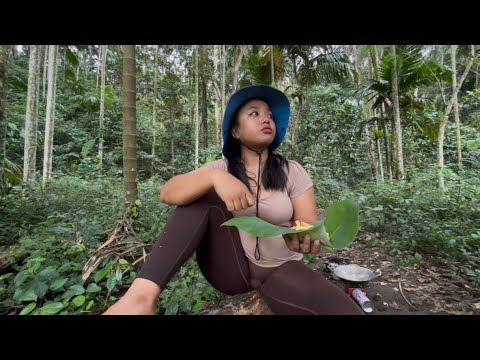 ngebolang Pergi ke hutan cari ubi hutan