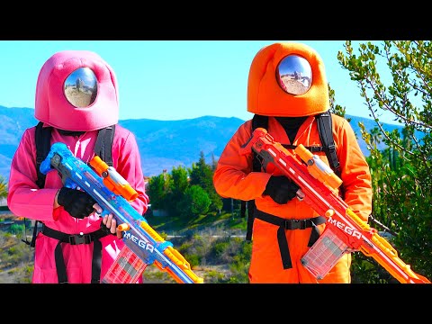 Nerf War: Among Us 2 | In Real Life