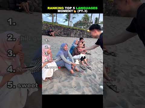 Ranking Top 5 Languages Moment Part 3