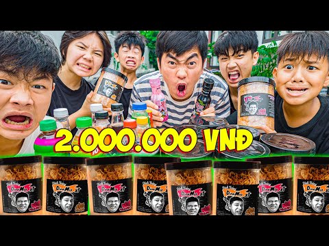 Thái Chuối Thử Thách Người Cuối Cùng Ăn Bánh Tráng Dính Mép Lâm Vlog - Ăn Cùng Người Nổi Tiếng