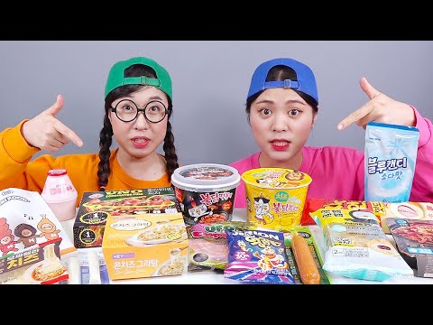 Mì gà cửa hàng tiện lợi Hàn Quốc Mukbang DONA