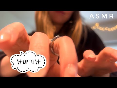 ASMR~SUPER Tingly Countertop + Screen Build Up Tapping/Scratching With Fake Nails💅🏼✨