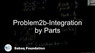 Problem2b-Integration by Parts