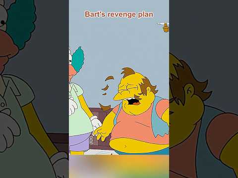Bart's revenge plan#foryou #shorts #simpsons #movie