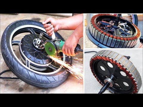 What's Inside The Electric Hub Motor || Creative Science