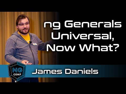 ng Generate Universal, Now What?