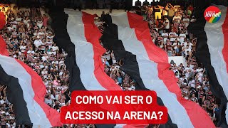 Santa Cruz: veja como será o esquema de acesso para o jogo com o Sergipe na Arena de Pernambuco