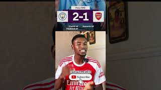 BREAKING DOWN: ARSENAL LOSE TO MAN CITY AT THE ETIHAD
