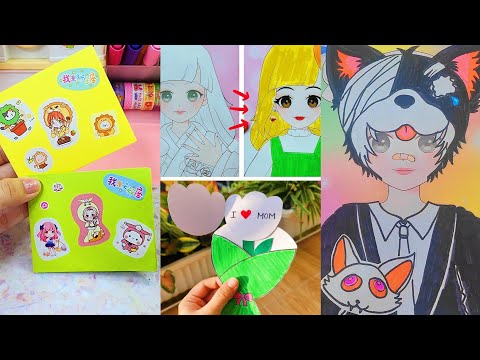 ✨️DIY Crafts✨️ đồ chơi bằng giấy