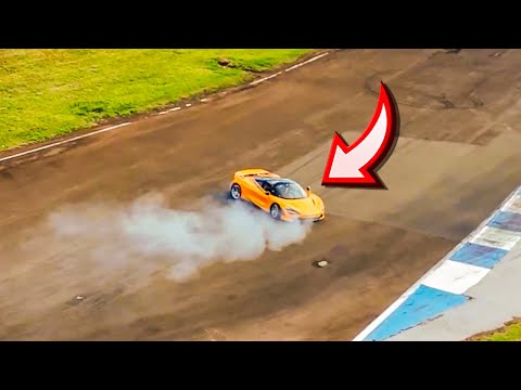 PERDI O CONTROLE DA MCLAREN E QUASE BATI ELA 😭