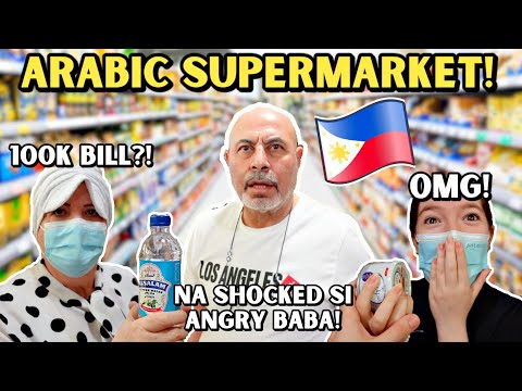 My PARENTS Found ARABIC Supermarket in the PH!🇵🇭 *Sobra KULIT Nila* 😂